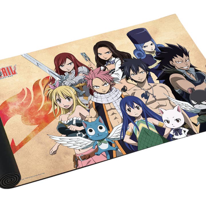 Officially Licensed Heroes of Fairy Tail PlaymatThe Assault for wholesale by Japanime Games