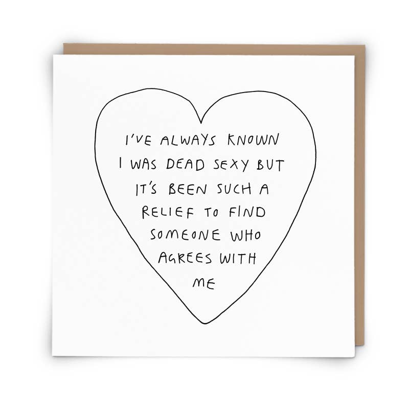 Redback Cards UK – wholesale Love card – Dead Sexy Greetings Card0