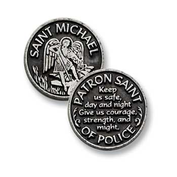 Abbey + CA Gift - Wholesale Keepsake Coin/Token - St Michael Token