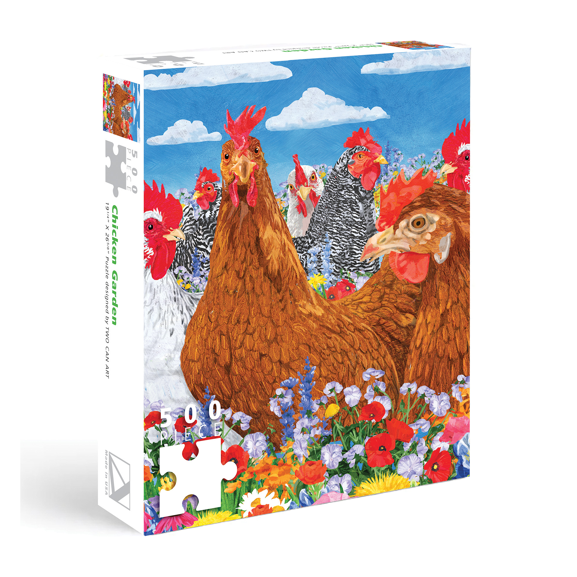 Allport Editions - Wholesale Puzzle - Adult - Spring Chickens Puzzle 500 Piece Puzzle0