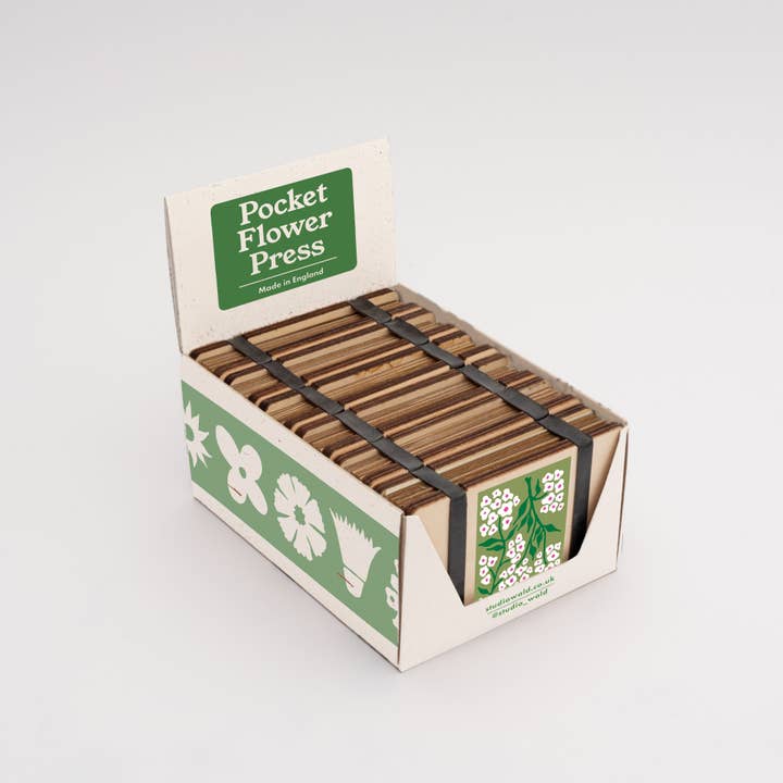 Studio Wald - Wholesale DIY Craft Kit - Pocket Flower Press - Forget Me Not