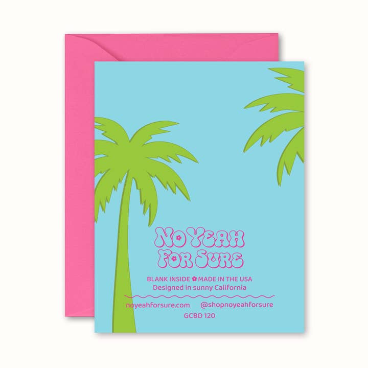 No Yeah For Sure - Wholesale Birthday Card - Birthday Bombshell Card1