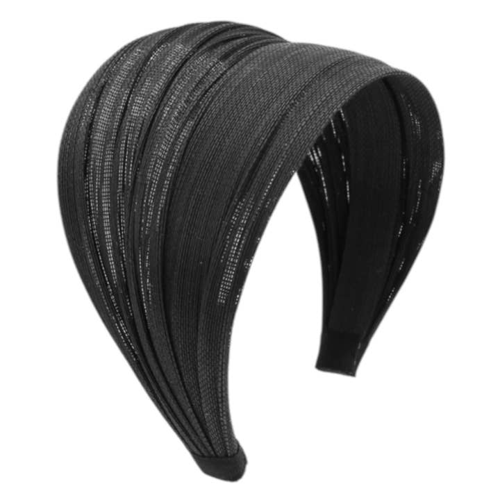 Jacqueline Fascinator en noir pour la vente par Morgan & Taylor