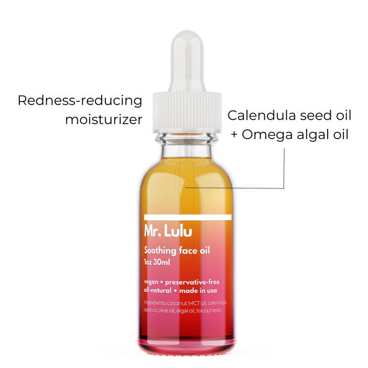 Soothing Face Oil for wholesale by Mr. Lulu Skincare