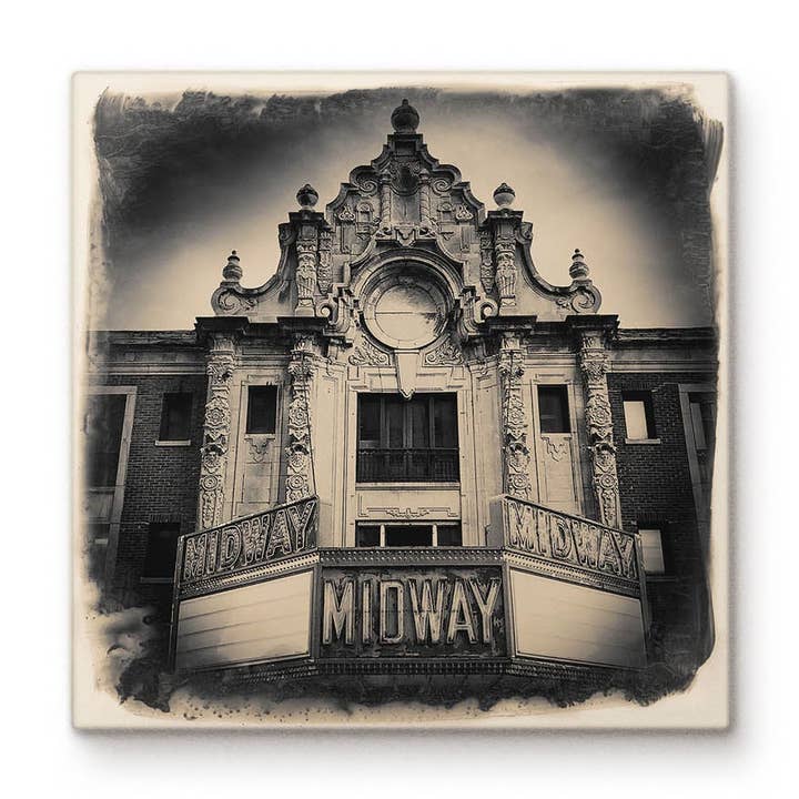 Cityscape Tiles - Wholesale Coasters - Midway Theater0