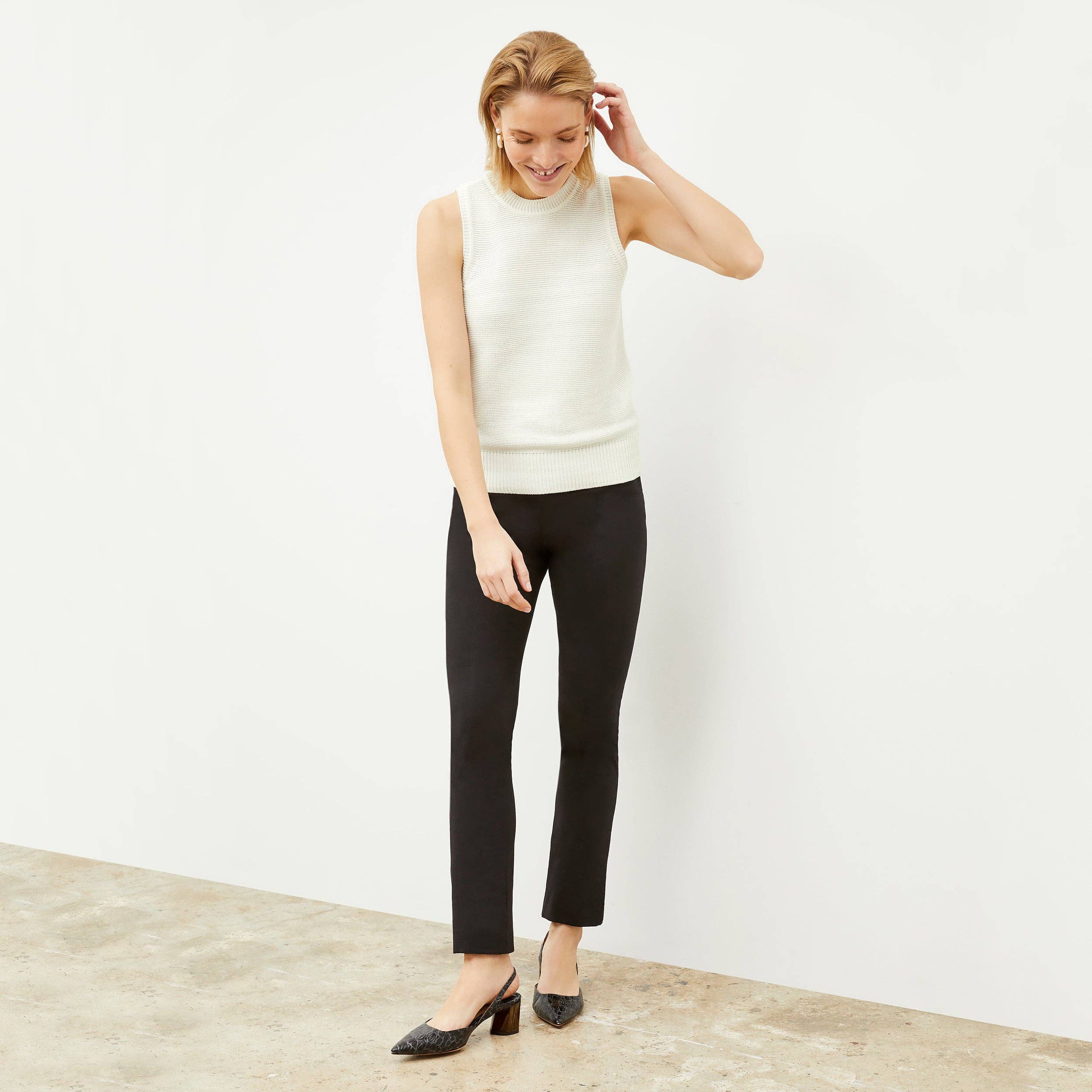 M.M.LaFleur - Wholesale Pants - Women's - Foster Pant - PowerStretch :: Black56