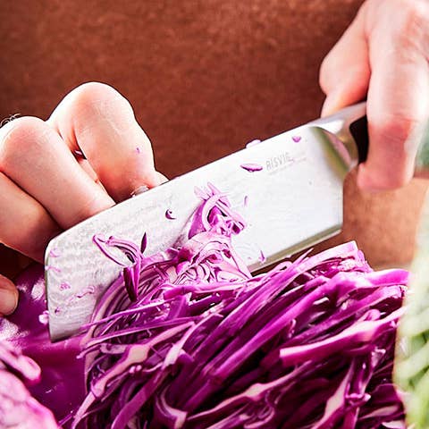 Coltello da verdura in damasco 18 cm per la vendita all'ingrosso da parte di RISVIG Design