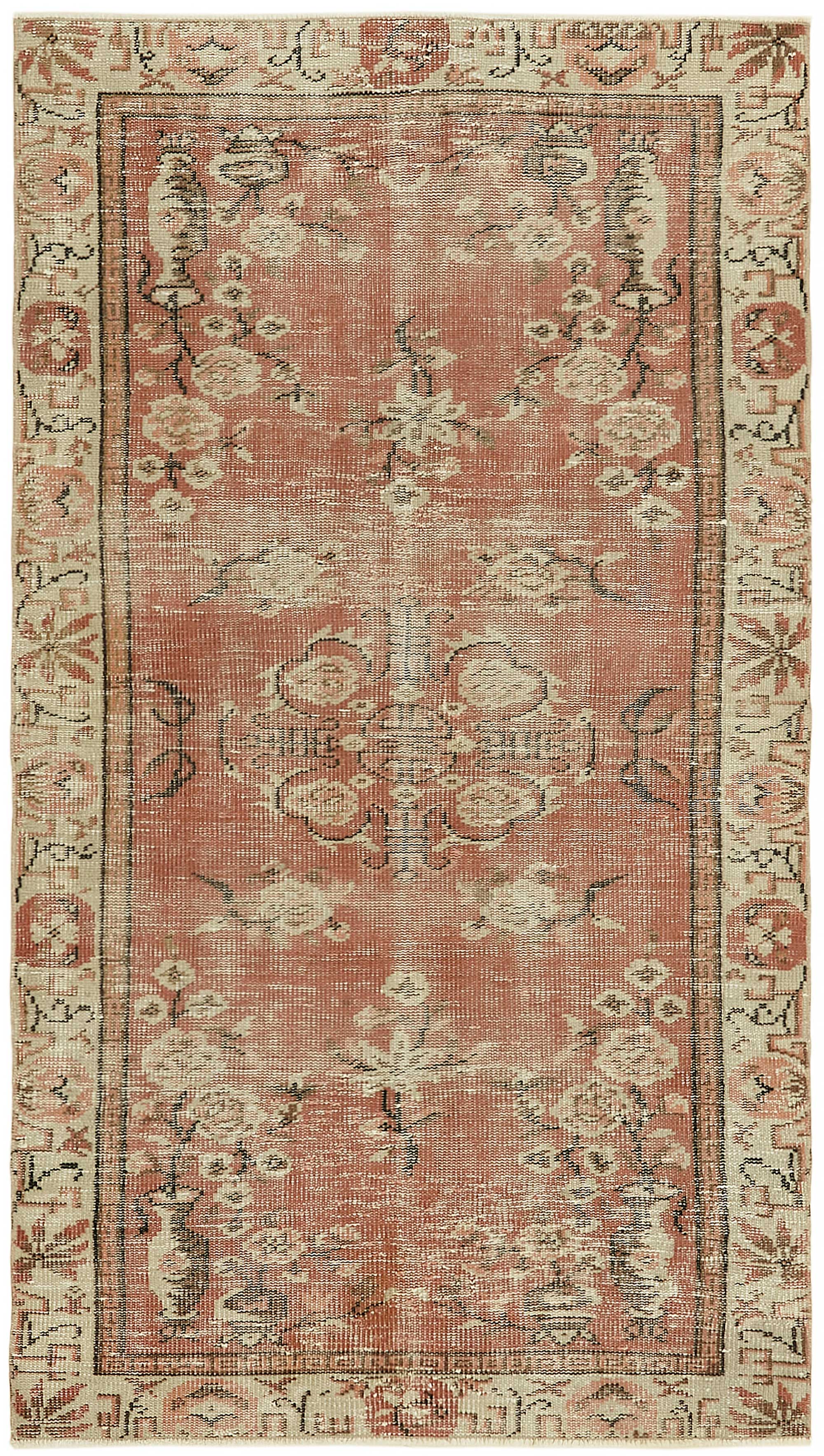 RUG N CARPET - Vendita all'ingrosso Tappeto - Tappeto Beige Turco Fatto a Mano 3x6 - 457780