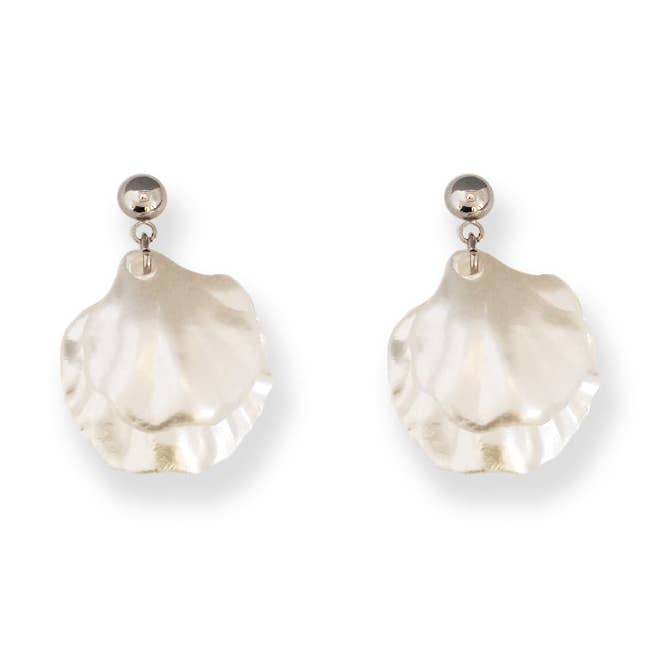 SOLI STUDIO - Venta al por mayor Pendientes colgantes - Clamshells dobles0