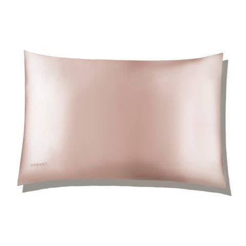 Sunset Pink Silk Queen Pillowcase for wholesale by Drowsy Sleep Co.