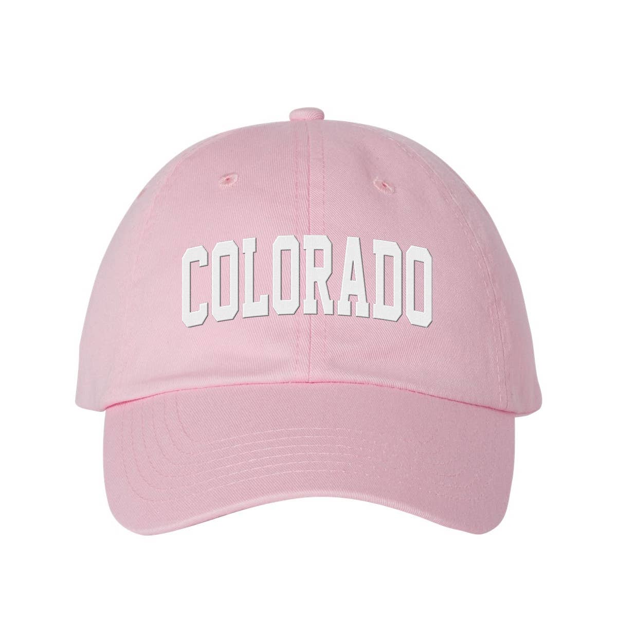 Lucky Luna Apparel - Wholesale Baseball Cap - Unisex - Block Colorado Embroidered Dad Hat2