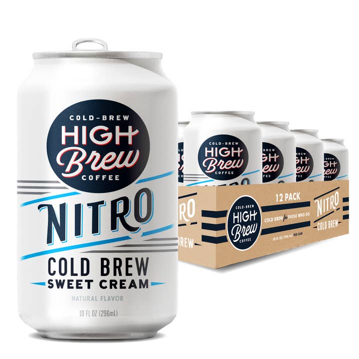 High Brew Coffee - Wholesale Iced Coffee/Cold Brew - Nitro Sweet Cream Cold Brew4