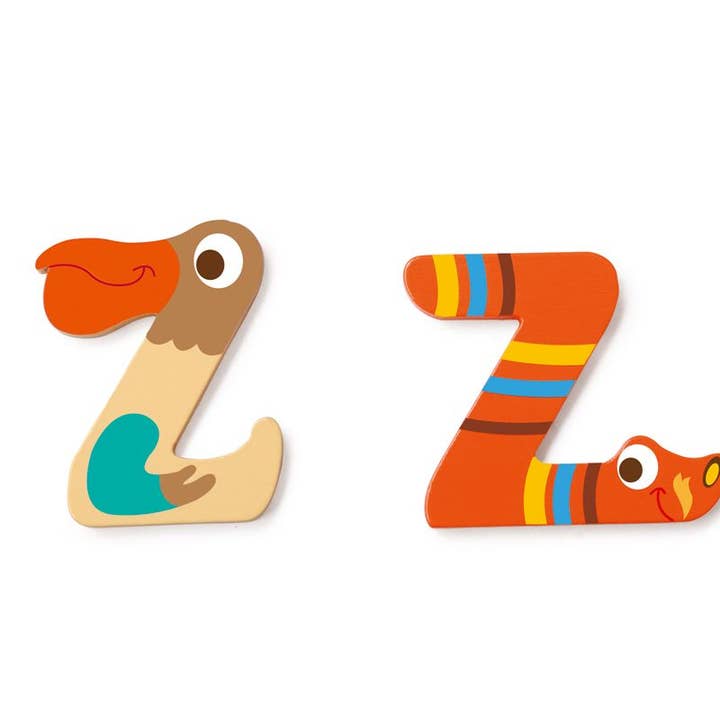 Scratch - Wooden Letter Z - 2 Asstd styles for wholesale by DAM
