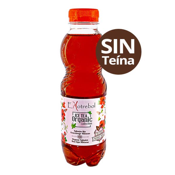 Ekotrebol - Wholesale Iced Tea - Organic Rosehip Hibiscus Infusion (without caffeine) 500ml