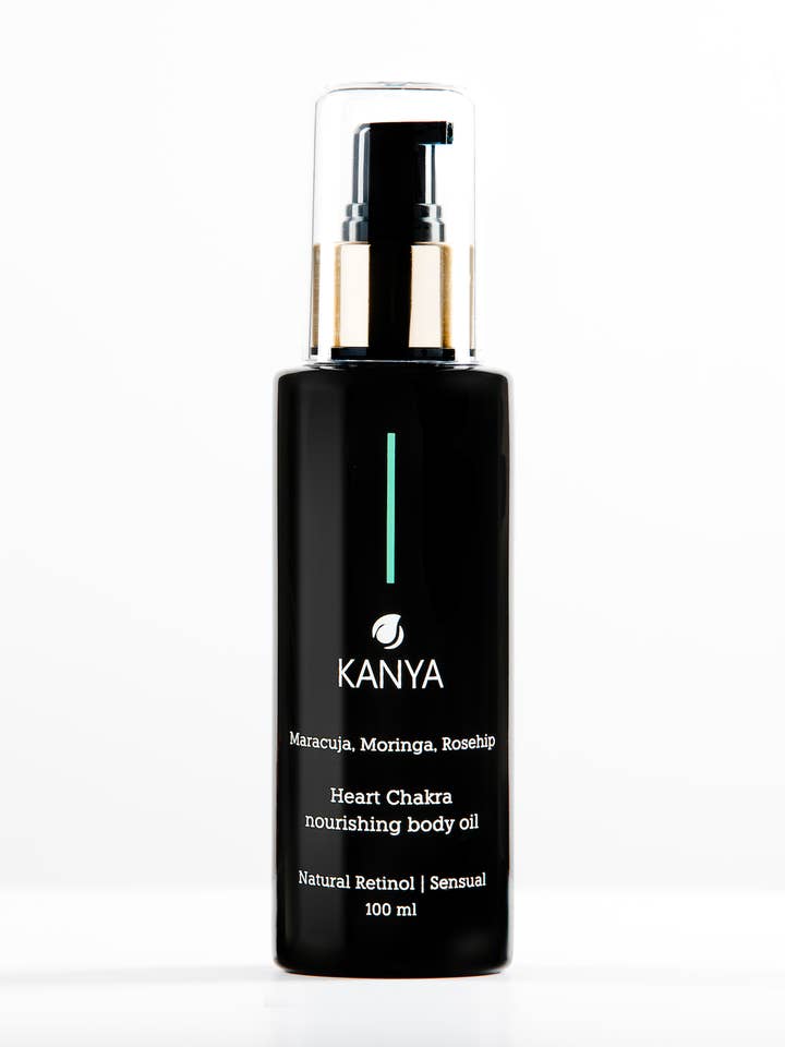 Heart Chakra Nourishing Body Oil - For Love for wholesale by Kanya