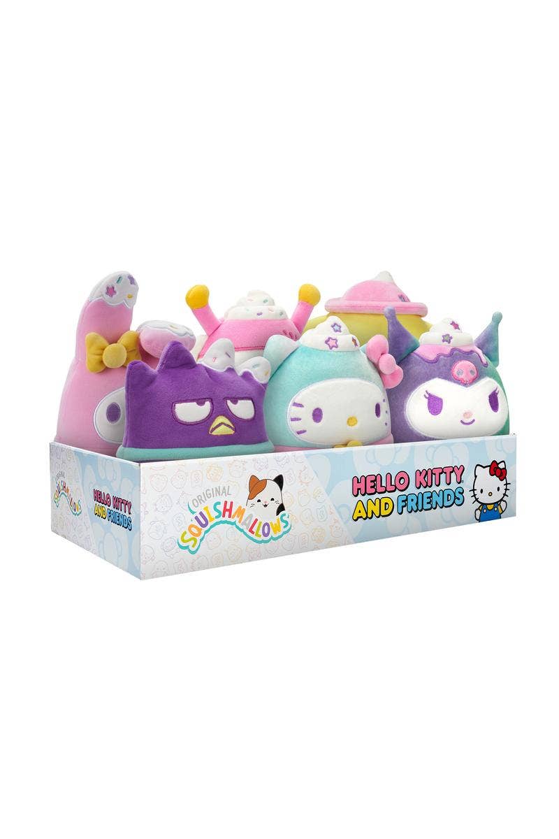 License 2 Play Toys - Wholesale Stuffed/Plush Toy - Kids & Baby - Squishmallows 8" Hello Kitty & Friends Plush in 6pc Display0