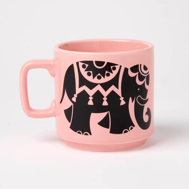 Magpie - Wholesale Coffee mug - Magpie x Hornsea Mug - Elephant1