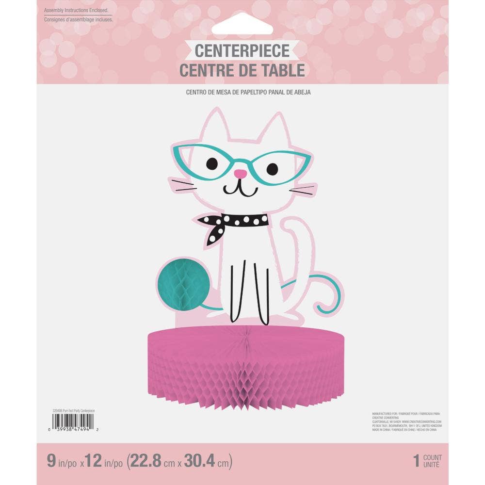 Bulk Party Decor - Wholesale Decal - Party Decorations - Bulk Purr-fect Cat Party Centerpieces (6 per Case)3