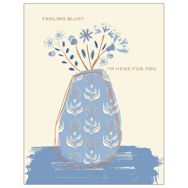 Kornblumen-Vase - Ermutigungskarte für den Großhandel von Legacy
