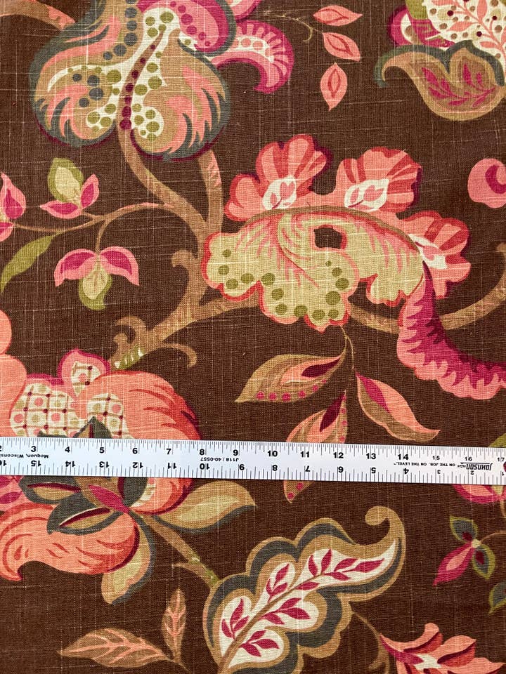 Iris Floral Throw Pillow with Feather Insert - Custom for wholesale by Dahlia & Grace pillows