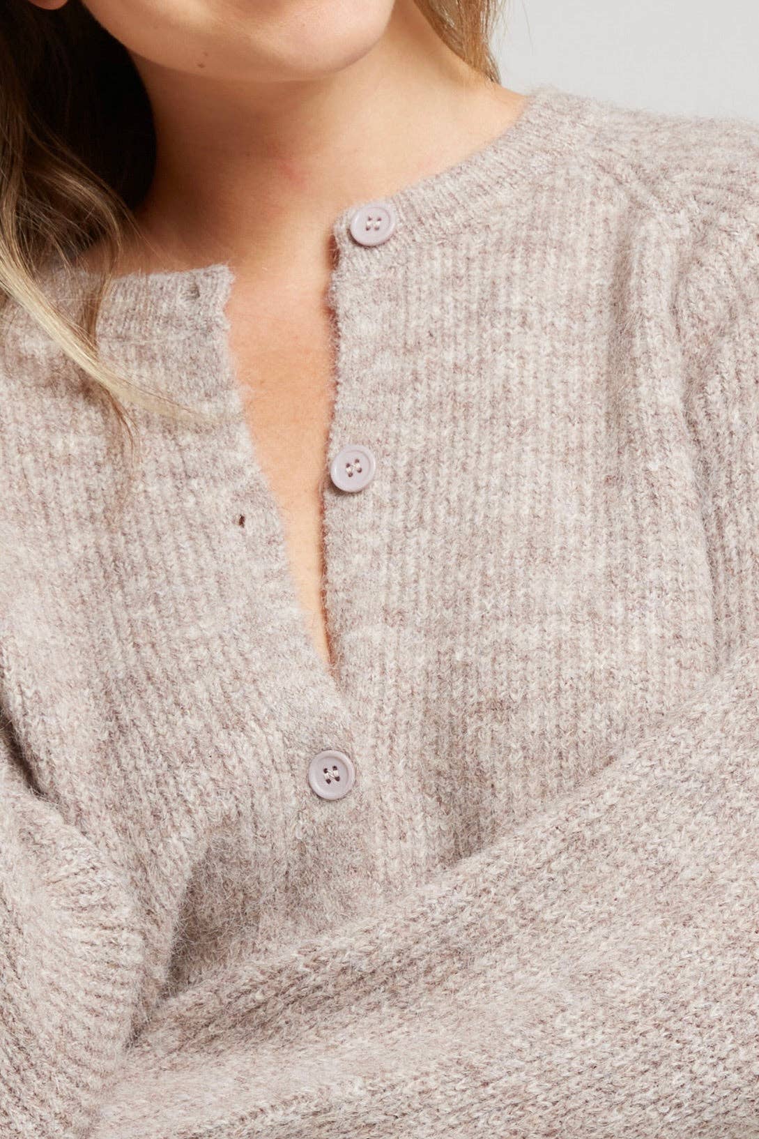 Andy & Lucy – Engroshandel Cardigan - Dame – GIRAUD - knapvest i blødt struktureret strik7