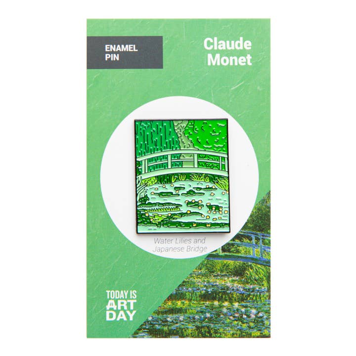 Today is Art Day - Vendita all'ingrosso Spilla da bavero - Pin - Ponte giapponese - Monet
