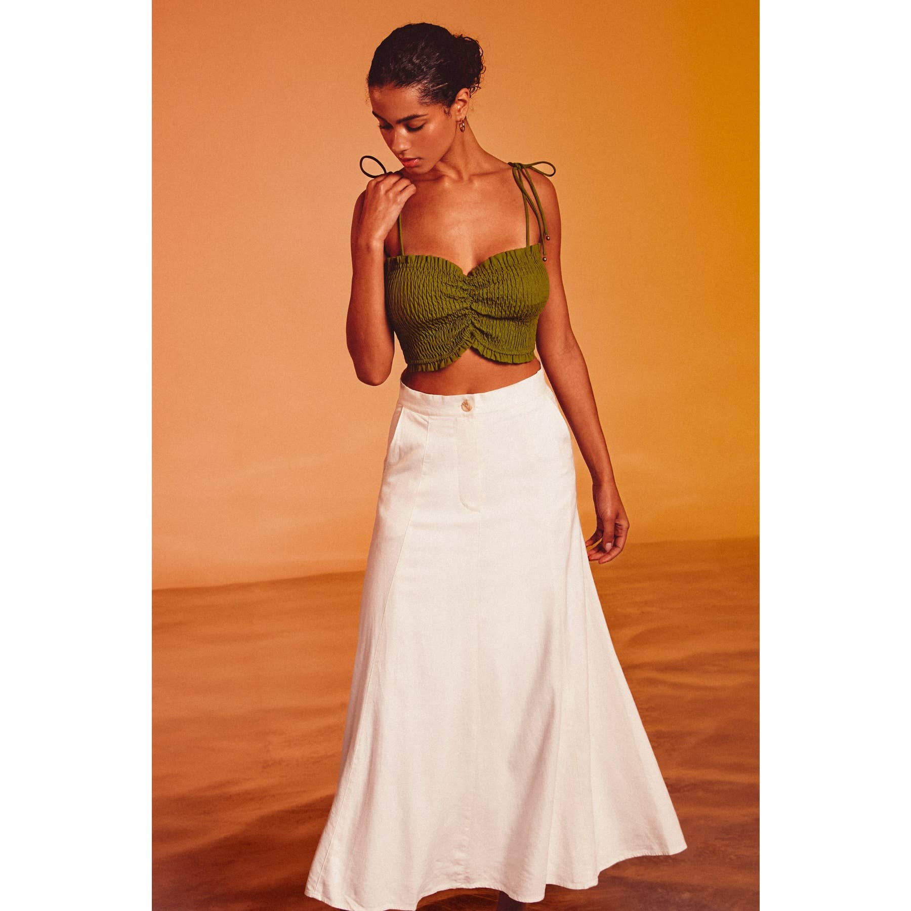 Dress Forum – Engroshandel Nederdel - Dame – Heaven Sent Flared Maxi Nederdel5