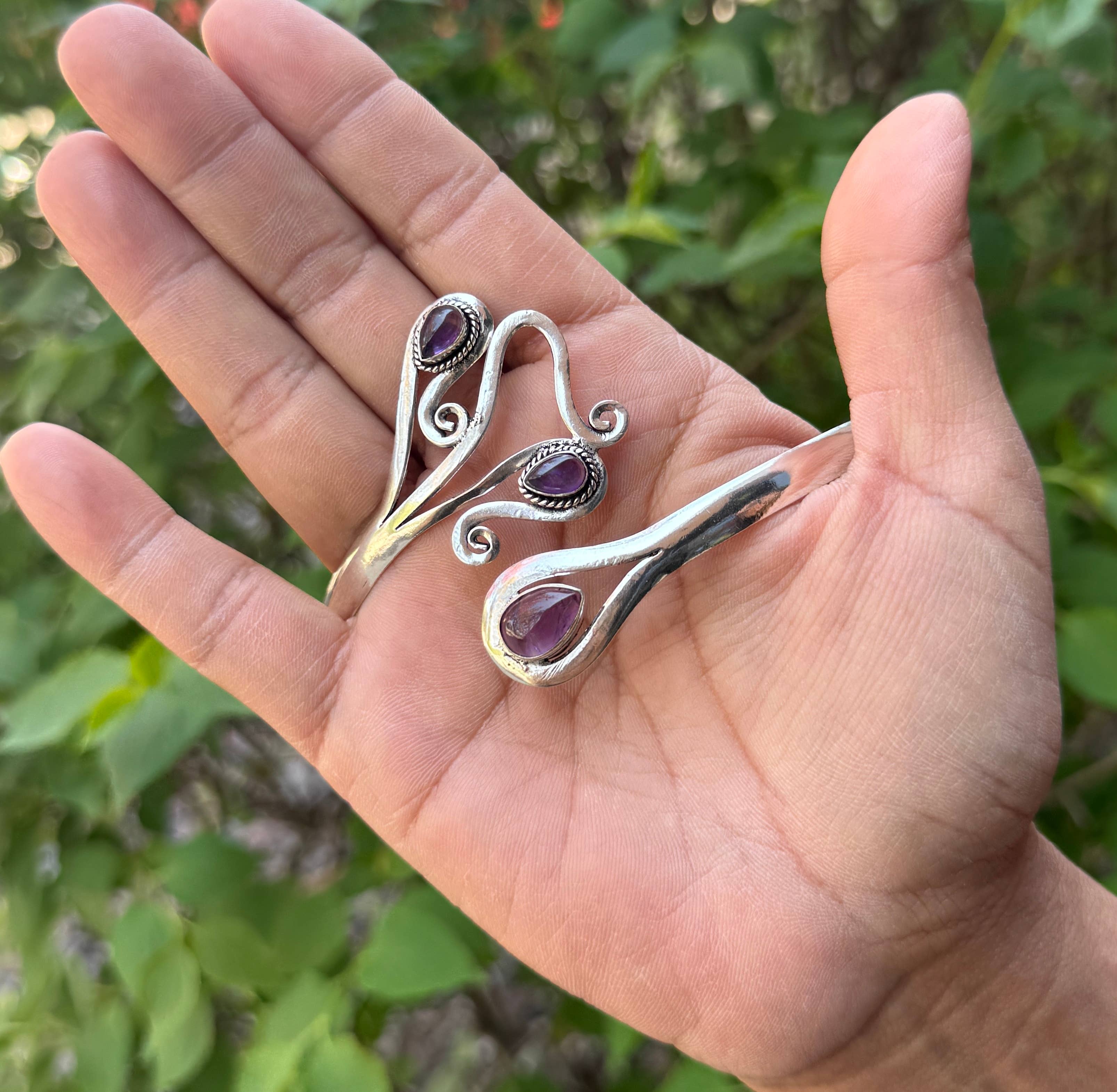 Lungta Imports - Wholesale Cuff Bracelet - Handcrafted Arm Cuff Bracelet Armlet Armband With Stones 26