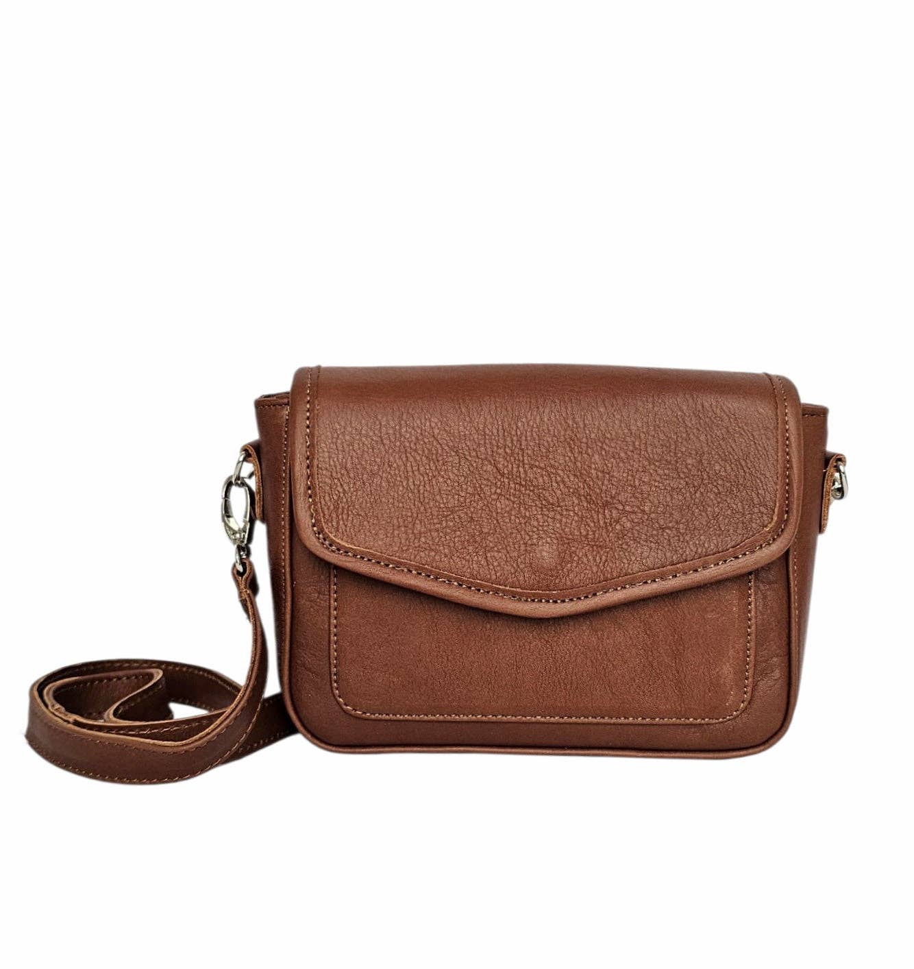 MBH Leather - Wholesale Crossbody Bag - Women's - Nolita Crossbody Bag - Brown0