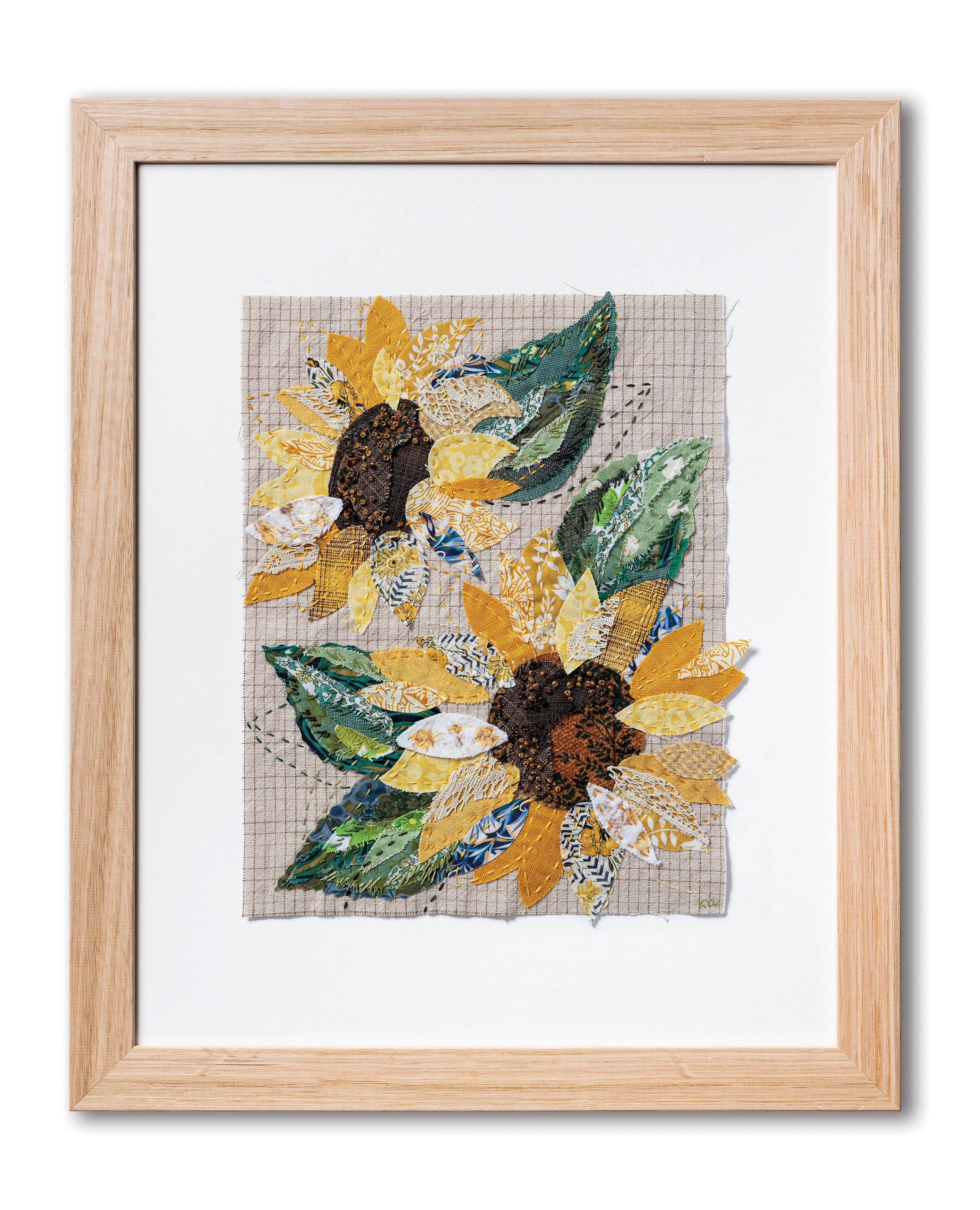 Wattle&Loop - Wholesale Embroidery/Cross Stitch Supplies - Sun Flower Slow Stitching Kit3