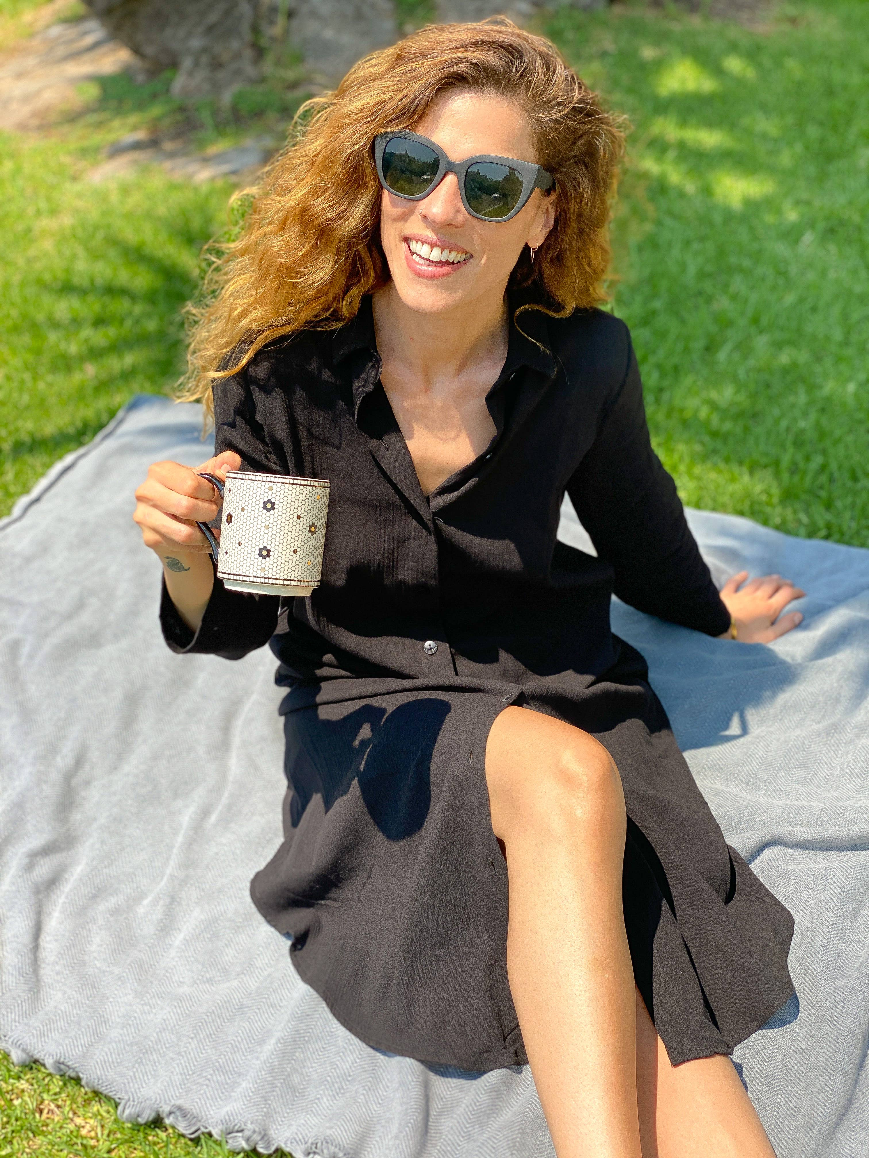 Secret Language - Vendita all'ingrosso Vestito - Donna - Della Camice/Abito Cotone, Abito Maxi, Abito Nero4