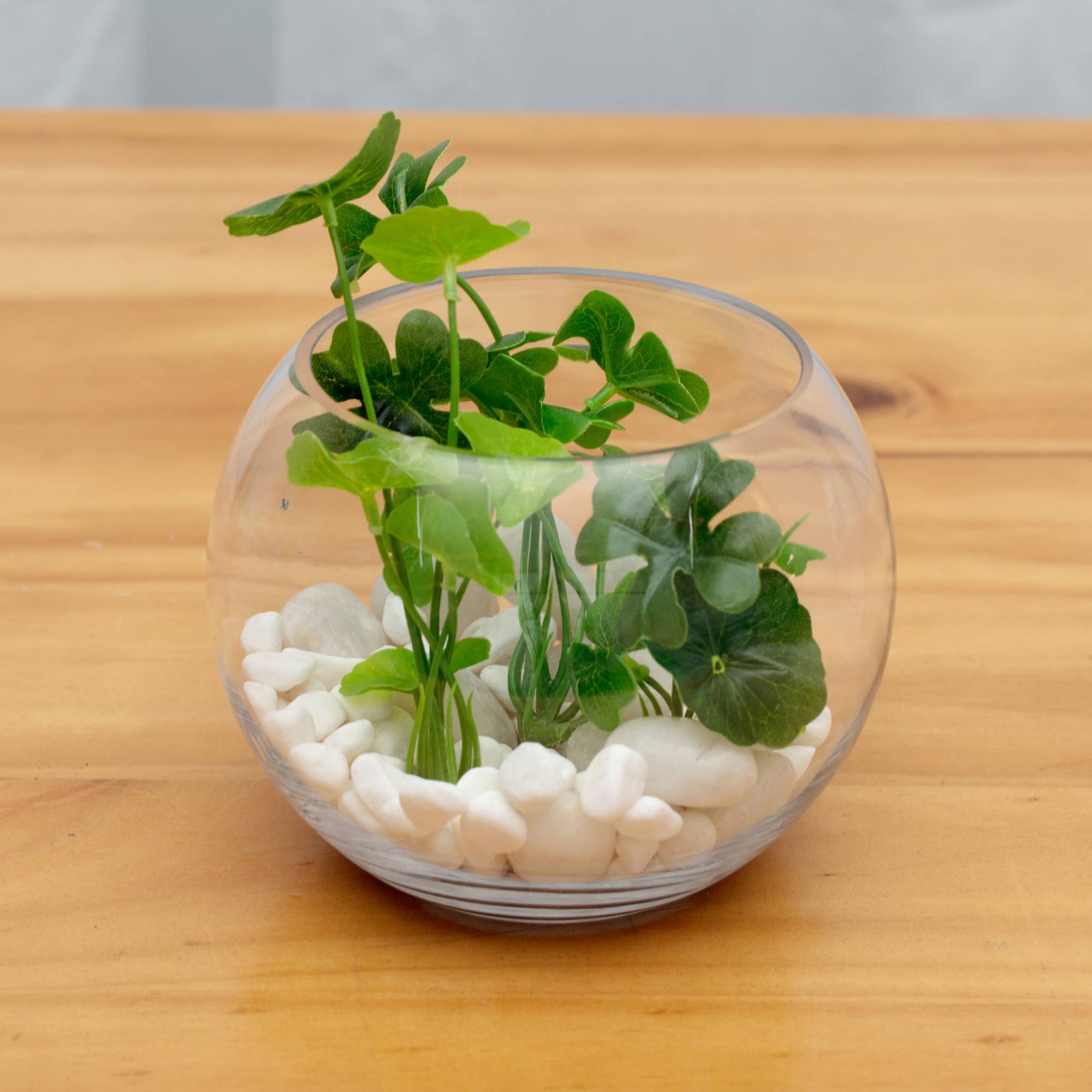 WGV International - Wholesale Vase - WGV Everyday Clear Glass Bubble Bowl Vase - 8" x 5.71"H3