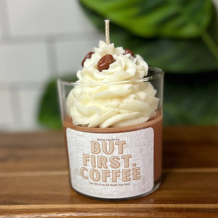Pero primero, café para venta al por mayor de BeSoy Candle Co.