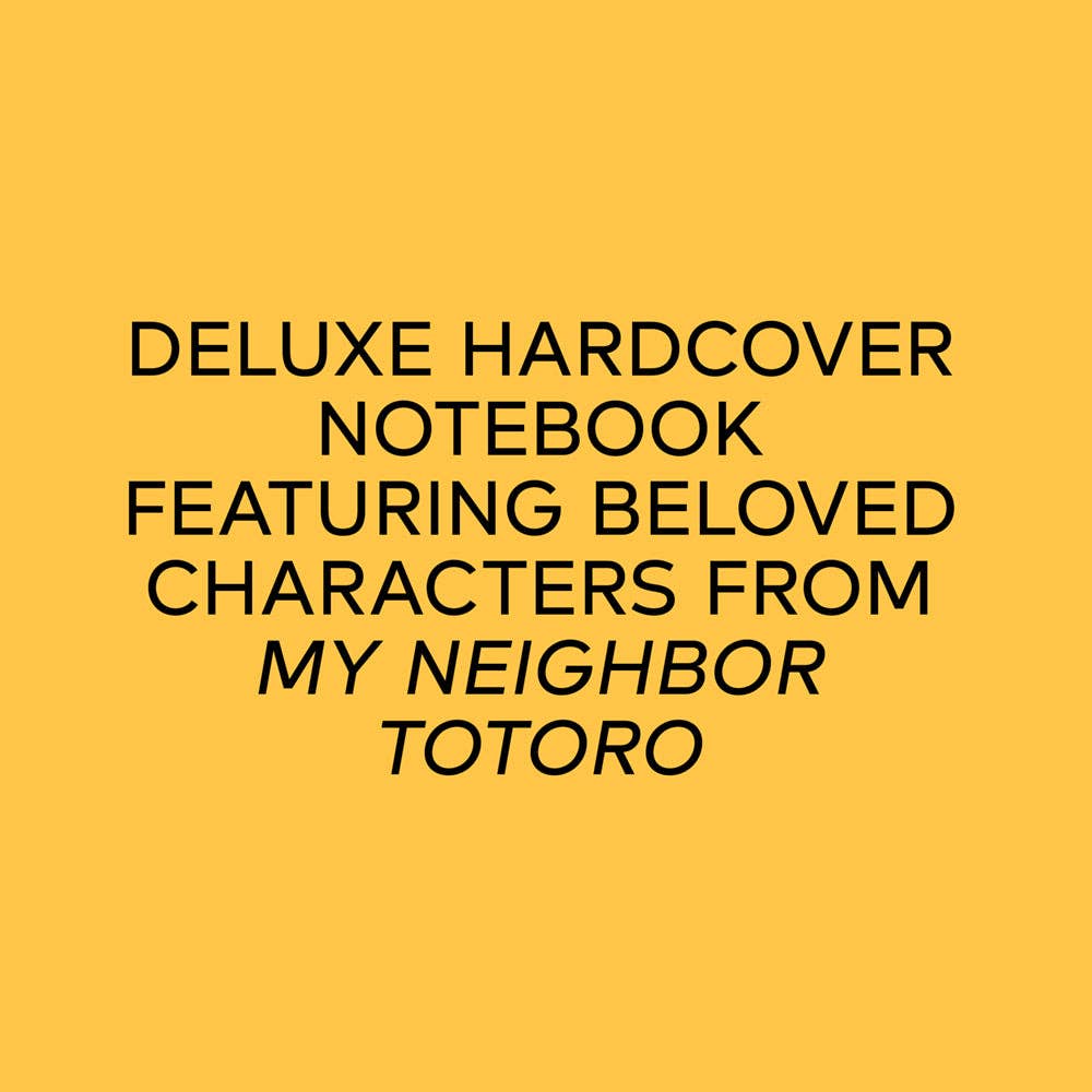 Chronicle Books - Wholesale Notebook - Studio Ghibli My Neighbor Totoro Notebook1