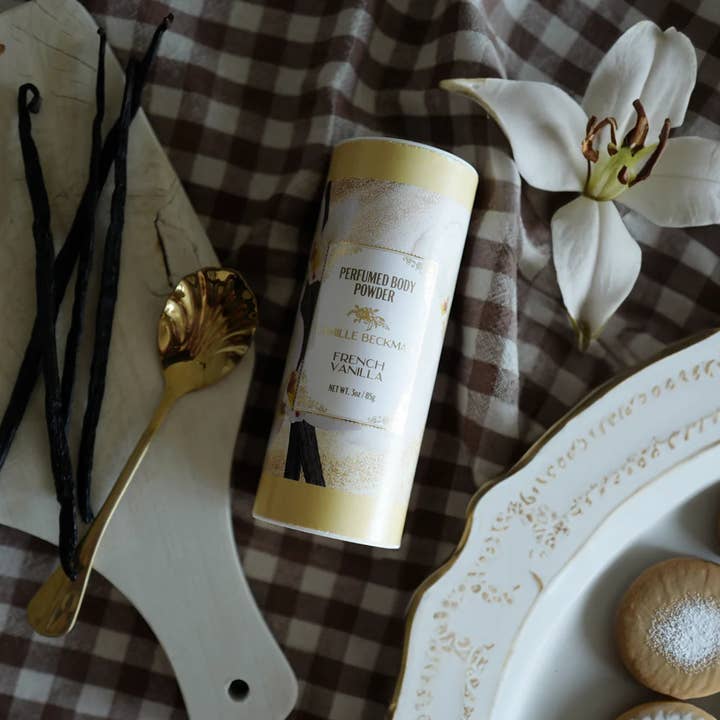 Camille Beckman - Wholesale Body/Talcum Powder - French Vanilla Perfumed Body Powder 4oz1