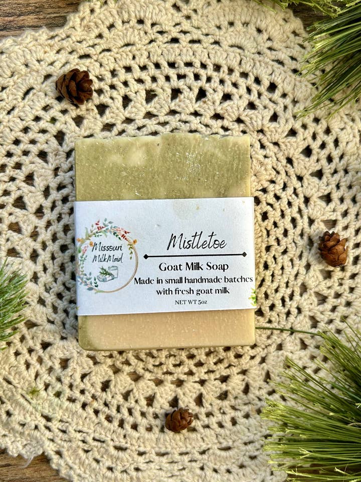 Mistelte getmjölk tvål för wholesale av Missouri MilkMaid