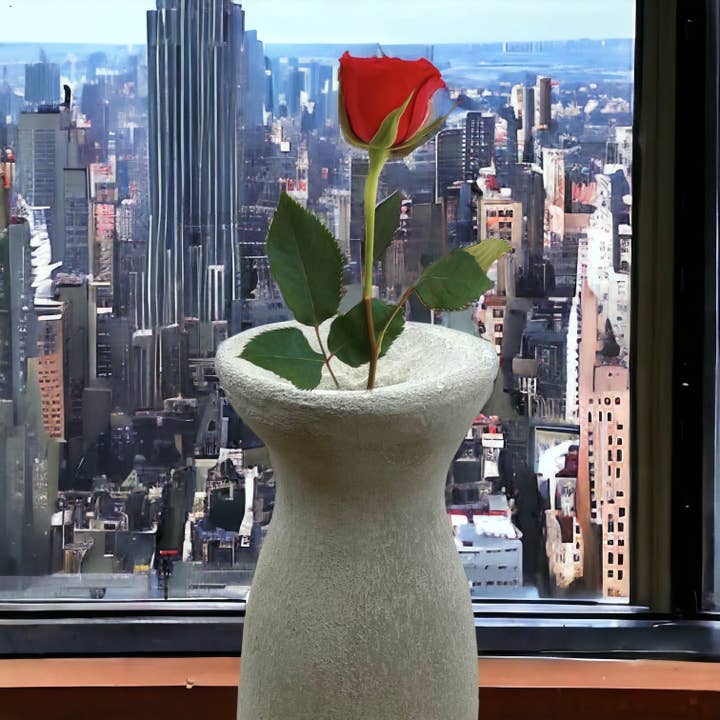 Sunsum Intentional Living - Wholesale Vase - Cement Vase, Silhouette, Lightweight Concrete, Aircrete7