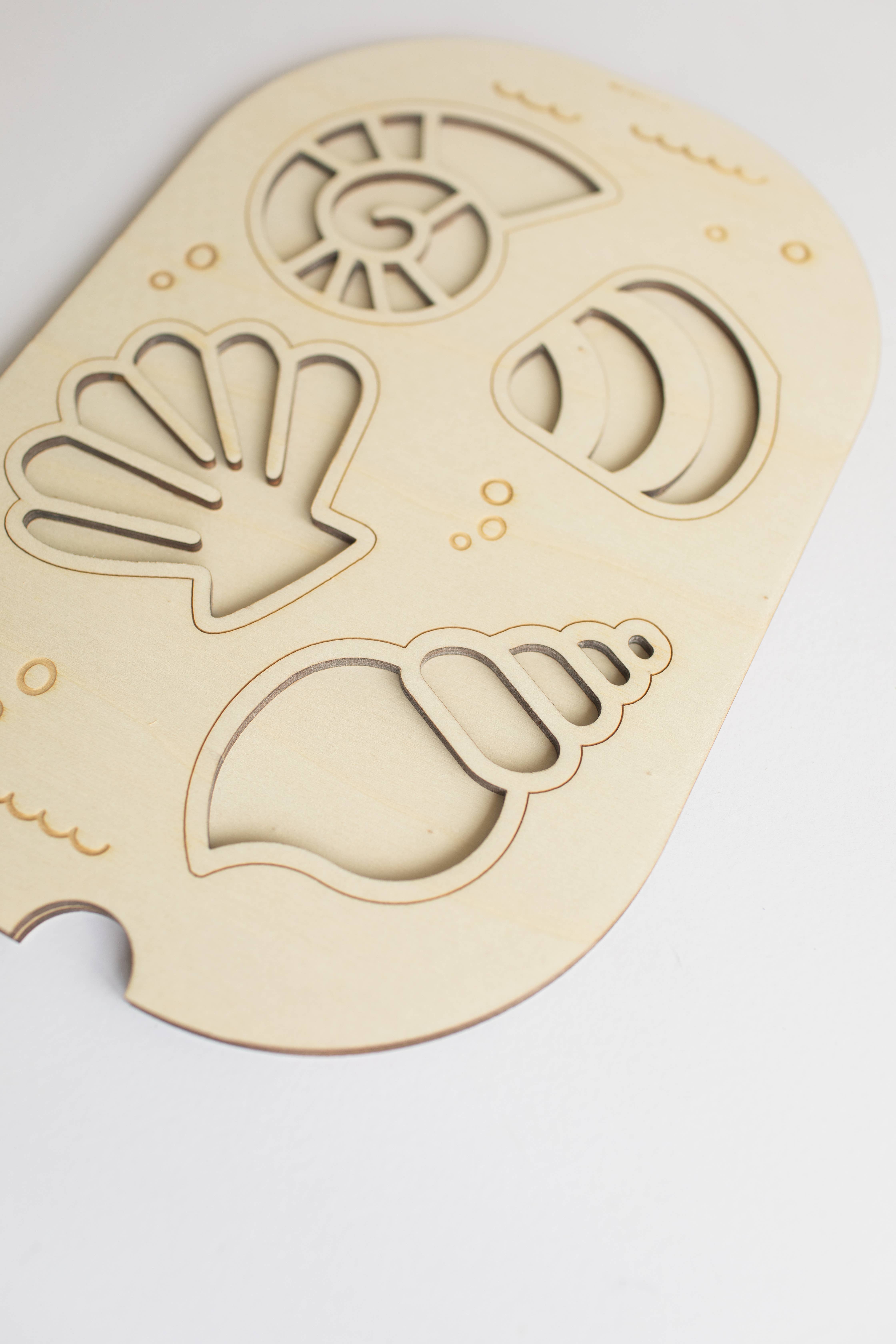 Studio de Rijk - Wholesale Houten speelgoed - Kinderen - Insert - Schelpen (Small)1