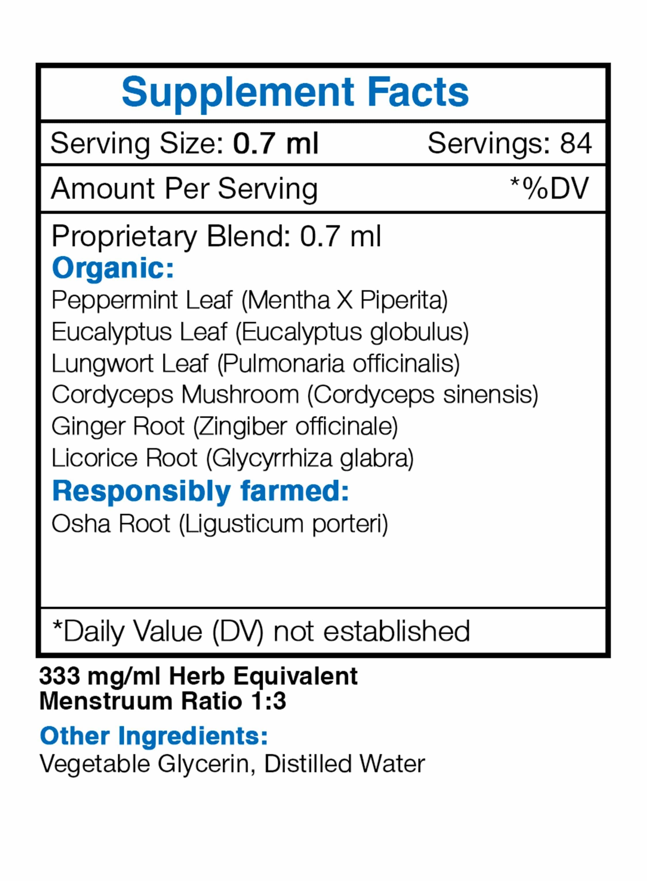 Secrets Of The Tribe - Wholesale Oral Supplement/Vitamin - Lungs. Healthy Lungs Formula12