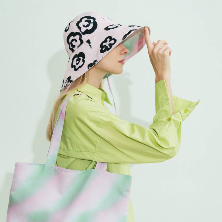 Reversible Sun Hat - Pink for wholesale on Faire5