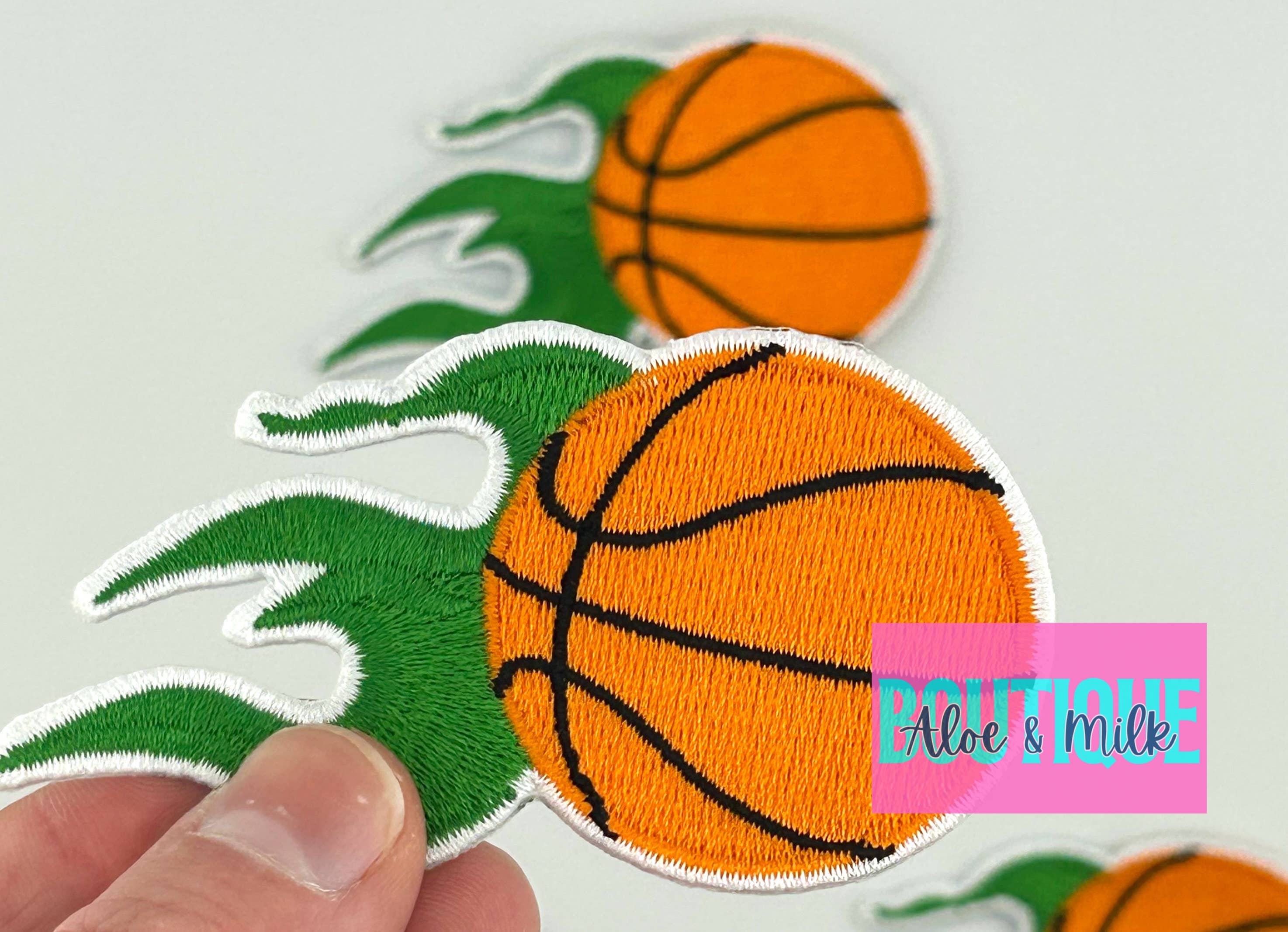 Aloe and Milk Boutique - Wholesale Patch - Basketball patch, sports patch, game day patches9