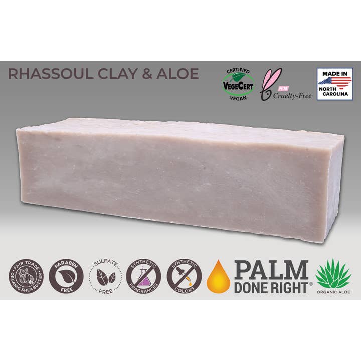 Adams Handmade Soap - Wholesale Bar Soap - Rhassoul Clay Soap