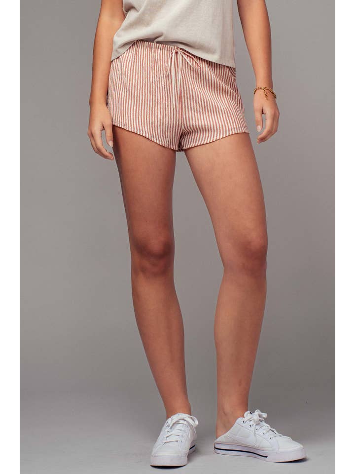 Urban Daizy - Vente Short – femme - Shorts à rayures froissées8