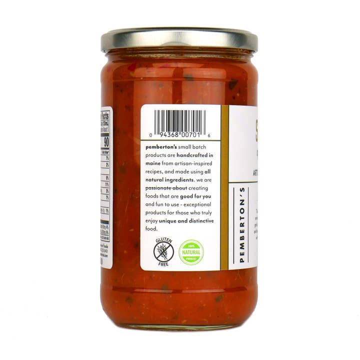 Pemberton's Gourmet Foods - Wholesale Pasta Sauce - Artichoke Scarpetta Pasta Sauce