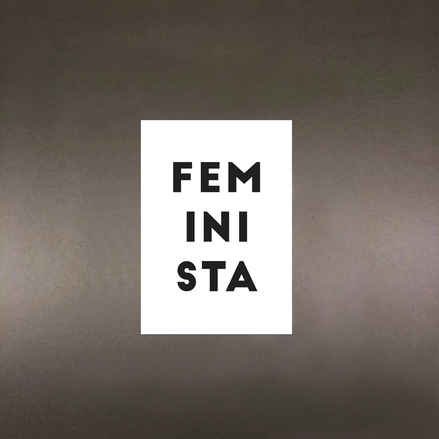 Hippstory - Wholesale Art Print - Feminista Print1