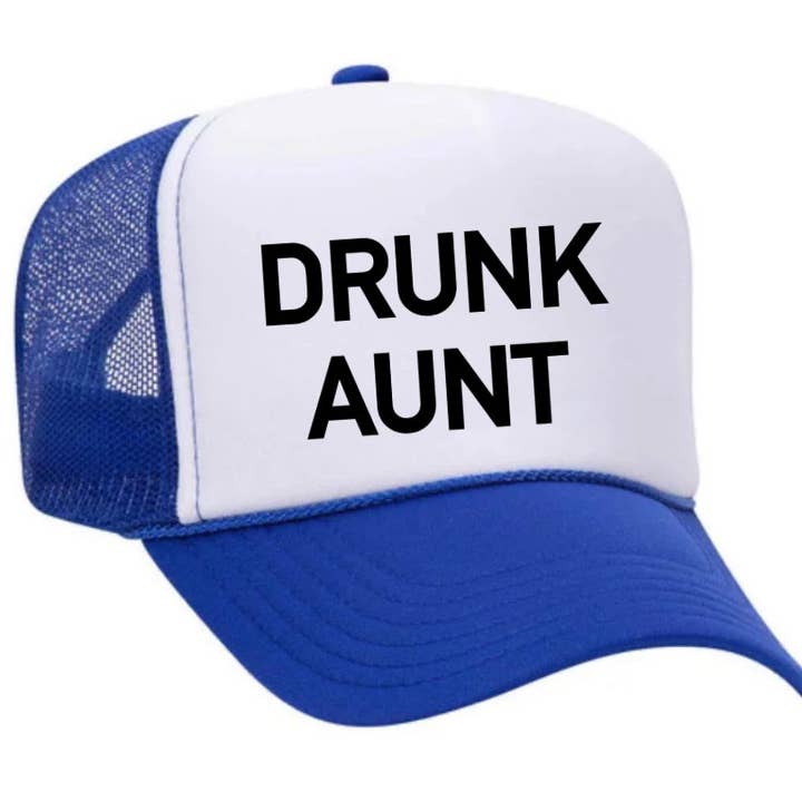 Inappropriate Trucker Hats - Wholesale Trucker Hat - Women's - Drunk Aunt Trucker Hat16