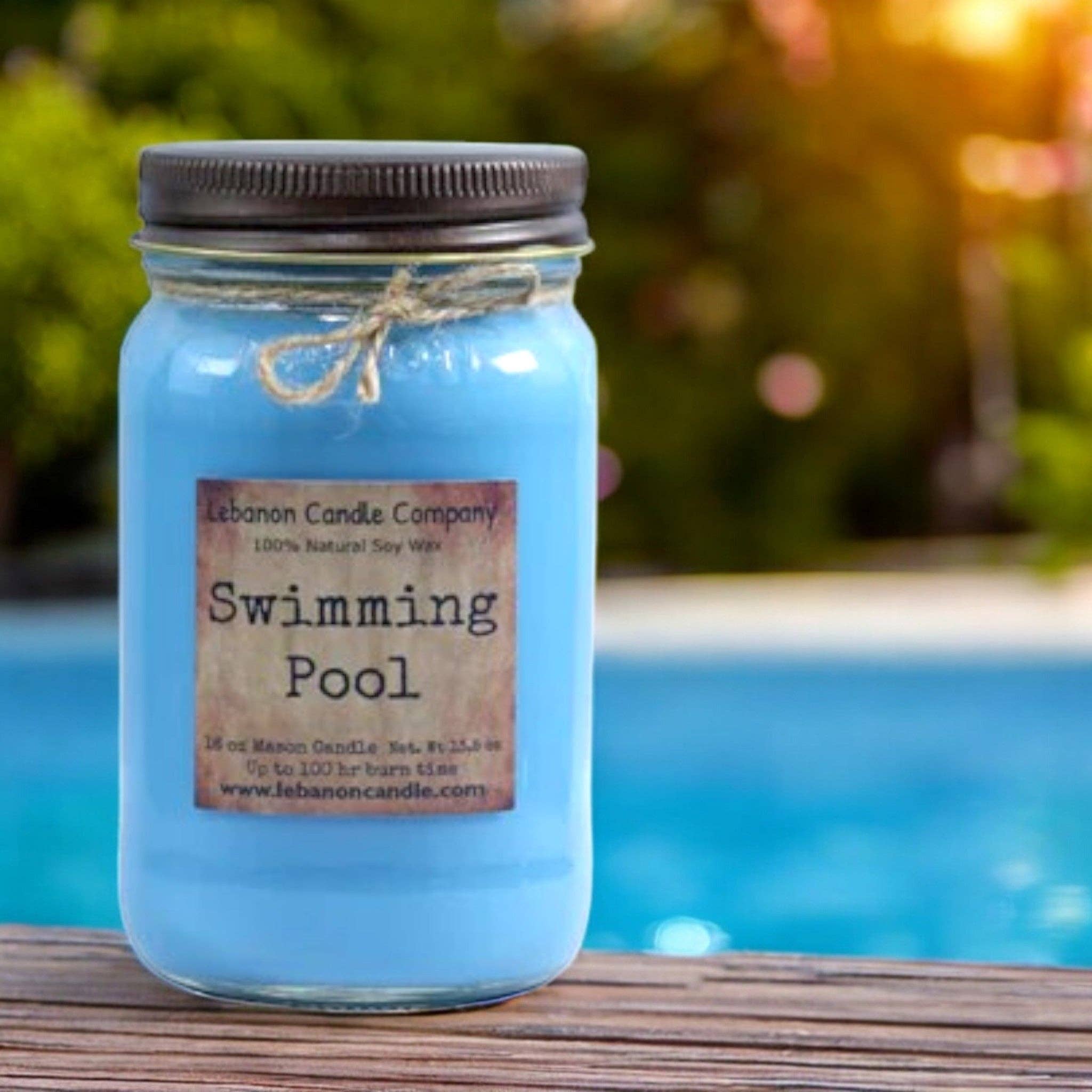 Lebanon Candle Company - Wholesale Jar/Filled Candle - Swimming Pool Candle3