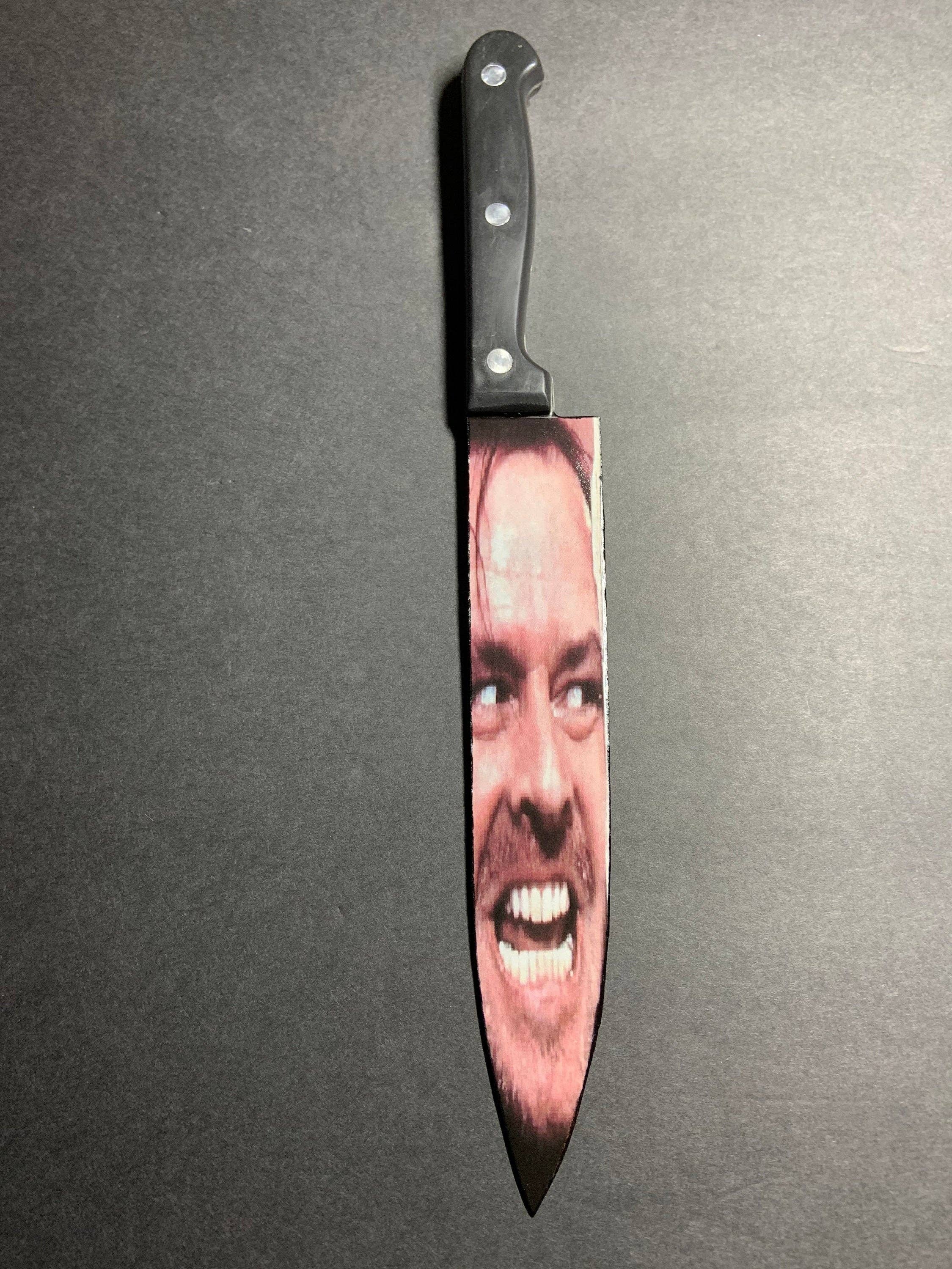 Dead Dave Designs - Wholesale Kitchen/Utility Knife - The Shining Stanley Kubrick Kitchen Knife With/Without Sublimated Stand2