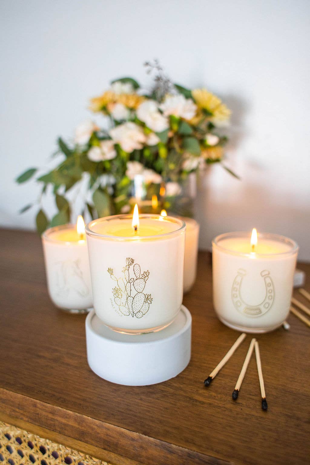 Stable Style - Wholesale Jar/Filled Candle - Cactus Soy Wax Candle - Bloom3