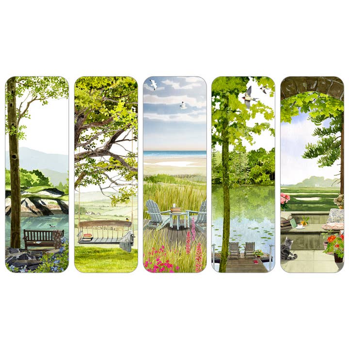 Frische Luft Lesezeichen - Set mit 5 Stück für den Großhandel von Felix Doolittle